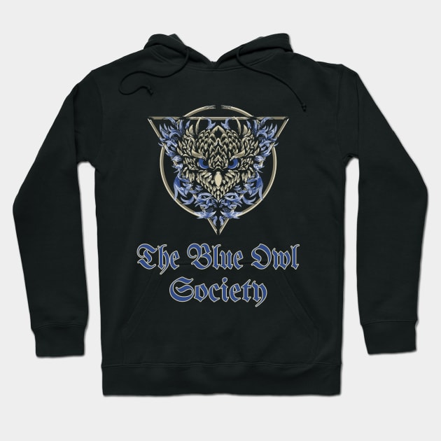 The Blue Owl Society Hoodie by black8elise